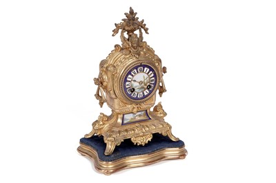 Lot 173 - A 19th Century ormolu mantle clock