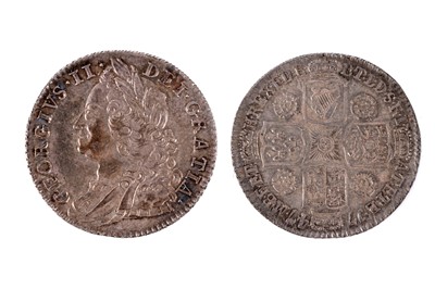 Lot 876 - A George II (1727-1760) Shilling