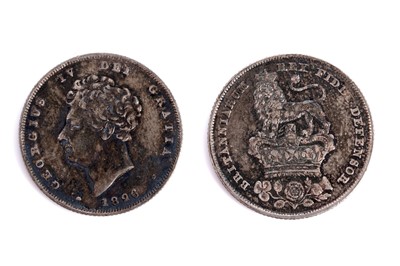 Lot 886 - A George IV (1820-1830), Shilling