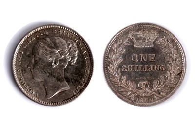 Lot 890 - A Victoria (1837-1901), Shilling