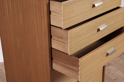 Lot 658 - Uniflex: a mid-Century teak chest of drawers