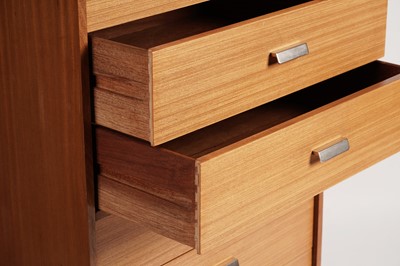 Lot 658 - Uniflex: a mid-Century teak chest of drawers