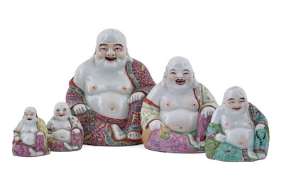 Lot 813 - Five Chinese Buddhas