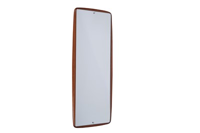 Lot 152 - A Mid Century teak wall mirror