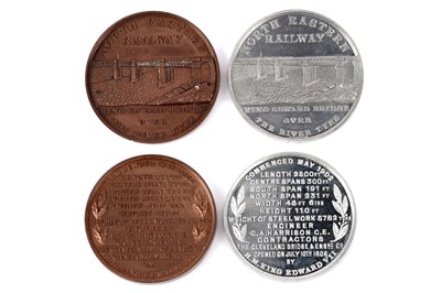 Lot 902 - Opening of the King Edward Bridge, Newcastle-upon-Tyne, 1906: two medals