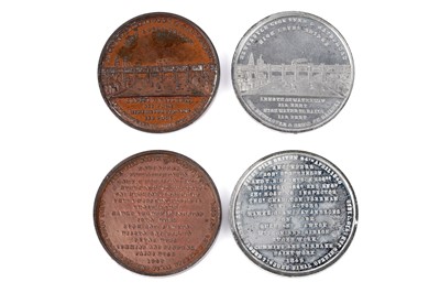 Lot 904 - Opening of the Newcastle-upon-Tyne High Level Bridge, 1850: two medals