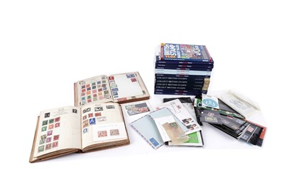 Lot 810 - British and World stamps; and GB reference books