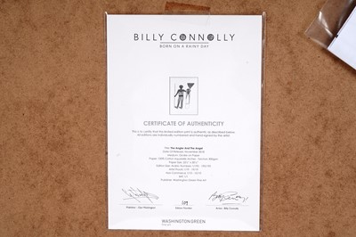 Lot 68 - Billy Connolly – The Angler and the Angel | giclee print