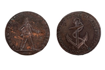 Lot 857 - A British 18th Century token