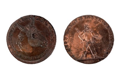 Lot 859 - A British 18th Century token