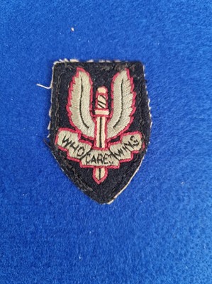 Lot 11 - A selection of cap, collar and other badges including: a scarce 1950's SAS beret badge