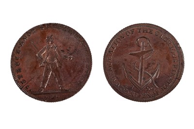 Lot 870 - A British 18th Century token