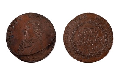 Lot 871 - British 18th Century token: a copper Halfpenny