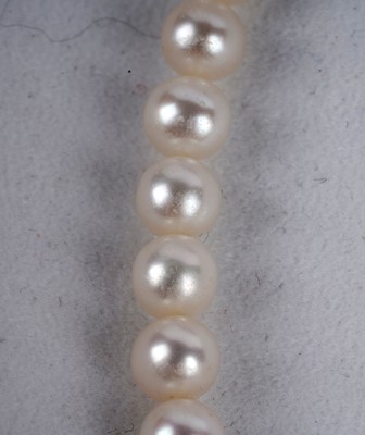 Lot 648 - Yukiko pearl: a matched suite of pearl and diamond jewellery