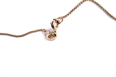 Lot 60 - A diamond crucifix pendant necklace
