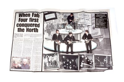 Lot 198 - A 1963 Beatles signed ticket stub; and autograph album