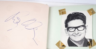 Lot 198 - A 1963 Beatles signed ticket stub; and autograph album