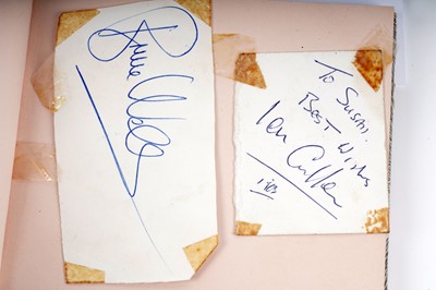 Lot 198 - A 1963 Beatles signed ticket stub; and autograph album
