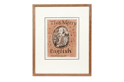 Lot 932 - William Augustus Sillince RWS - Original cover sketch for 'This Merrie English' | watercolour