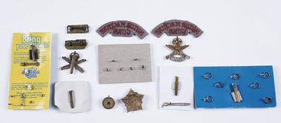 Lot 23 - Guards Machine Gun Regiment, Motor Machine Gun Corps, Machine Gun Corps