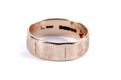 Lot 52 - Two gold wedding rings