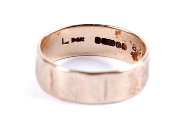 Lot 52 - Two gold wedding rings