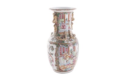 Lot 817 - A 19th Century Chinese famille rose vase