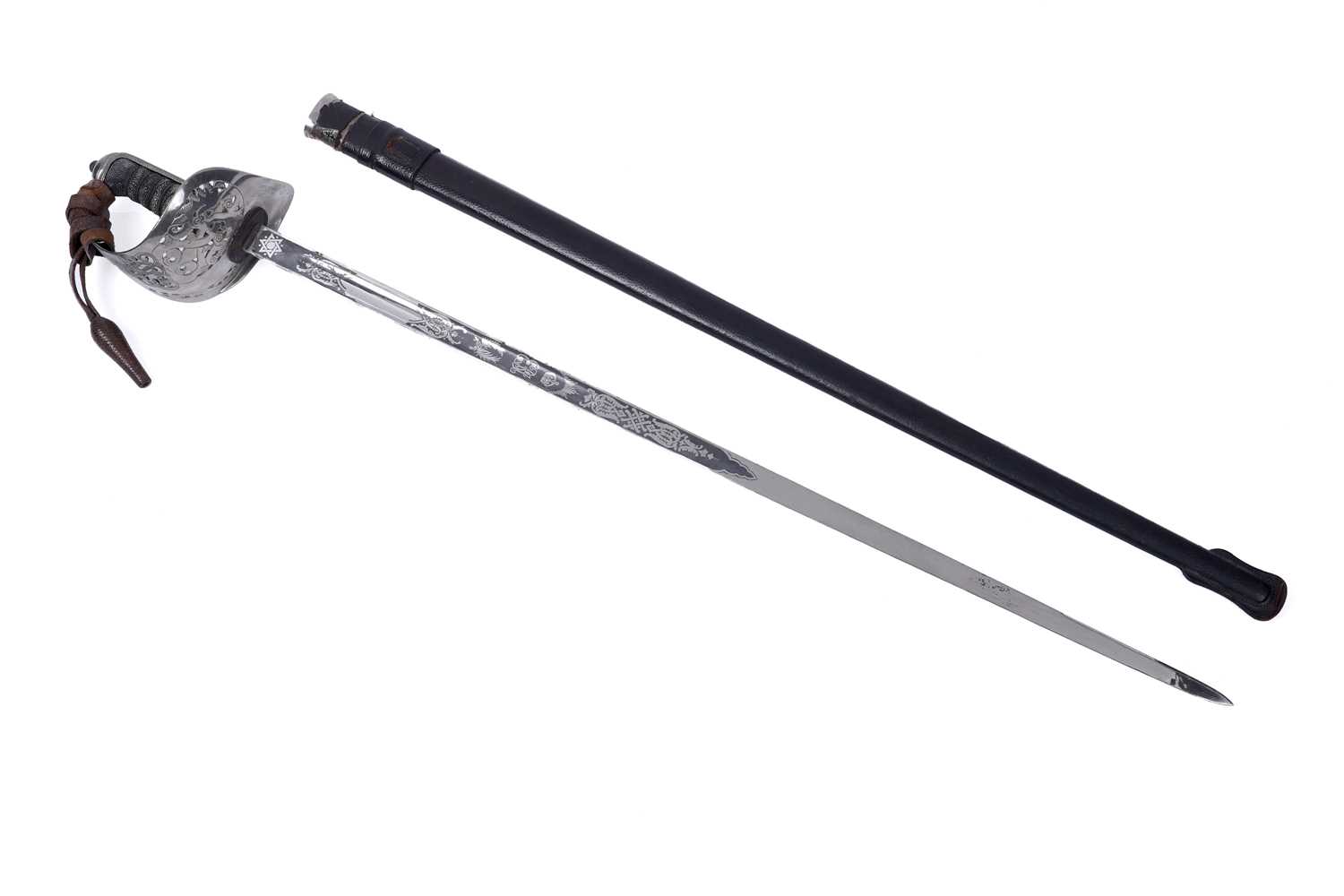 Lot 278 - An Edward VII British Infantry Officer's sword, 1895 pattern