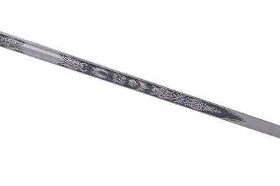 Lot 278 - An Edward VII British Infantry Officer's sword, 1895 pattern