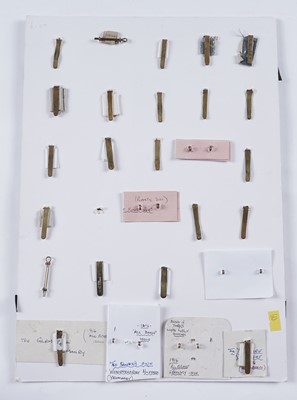 Lot 57 - A display of mostly First World War period British military cap badges