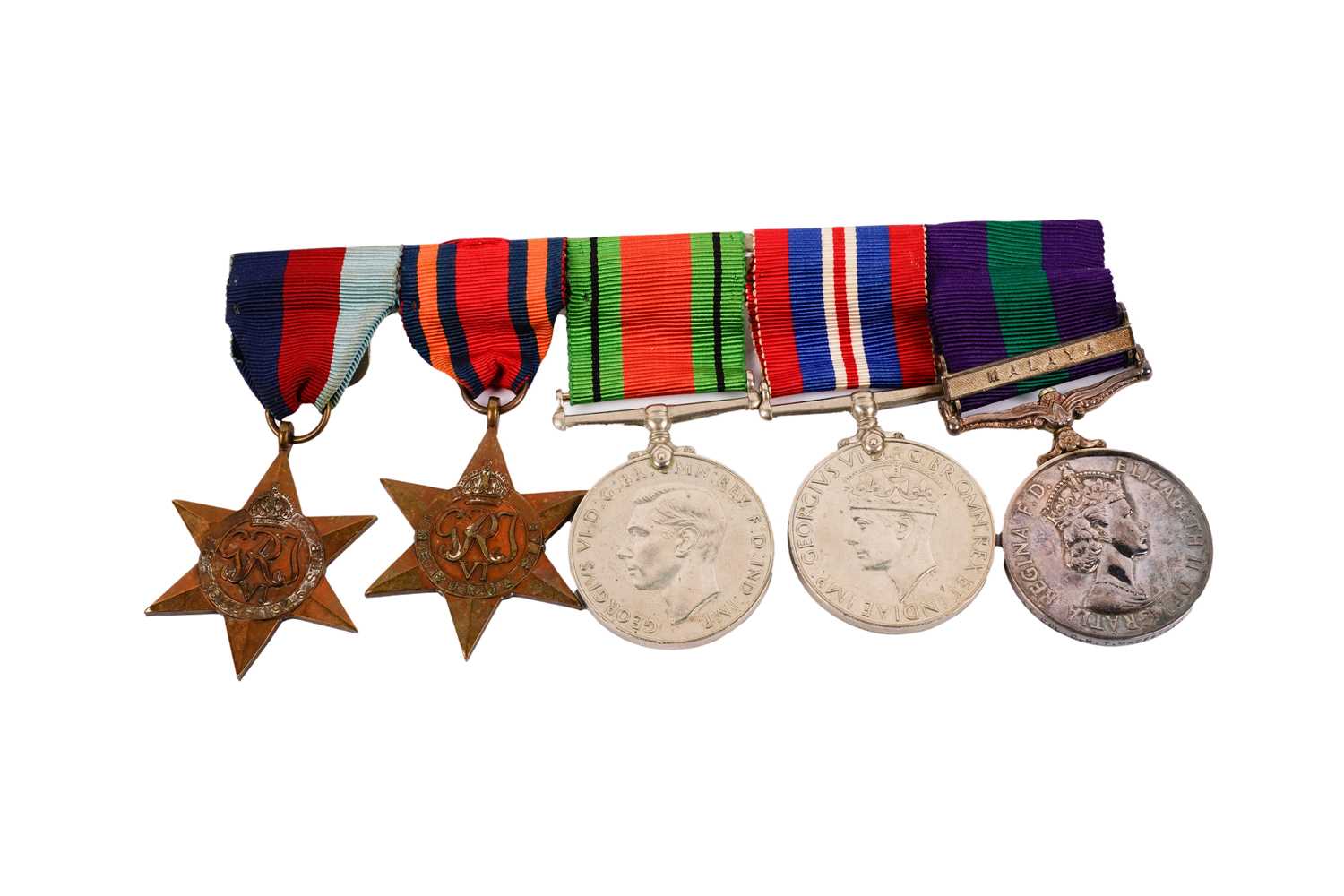 Lot 222 - A group of Second World War and later medals