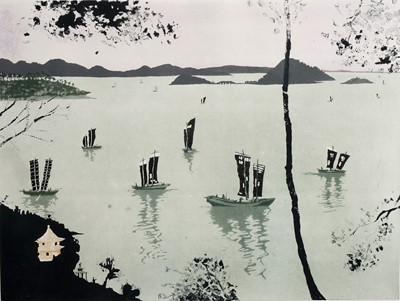 Lot 778 - Patrick Procktor - Lake Tai Hu | aquatint