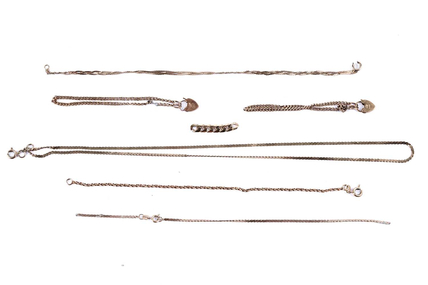 Lot 68 - A selection of gold and other jewellery
