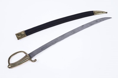 Lot 281 - A French 19th Century infantry briquet sword