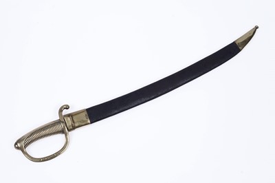 Lot 281 - A French 19th Century infantry briquet sword