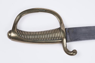 Lot 281 - A French 19th Century infantry briquet sword