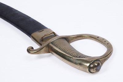 Lot 281 - A French 19th Century infantry briquet sword