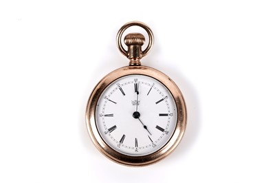 Lot 266 - An Ernest Borel gold cased wristwatch; and a fob watch