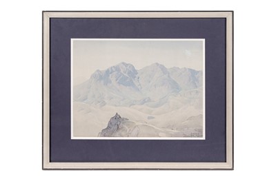 Lot 977 - Delmar Banner - Scafell from Grey Friars | watercolour