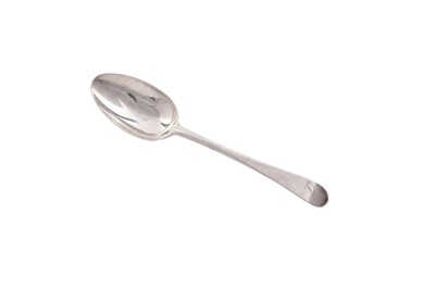 Lot 170 - A Scottish provincial silver tablespoon