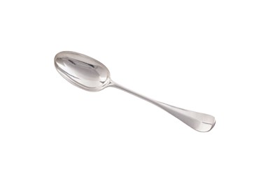 Lot 180 - A Scottish provincial silver tablespoon