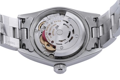 Lot 402 - Rolex Oyster Perpetual: a steel cased lady's automatic wristwatch