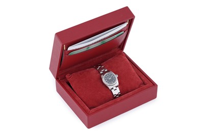 Lot 402 - Rolex Oyster Perpetual: a steel cased lady's automatic wristwatch