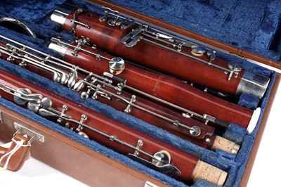 Lot 23 - An Oscar Adler & Co bassoon