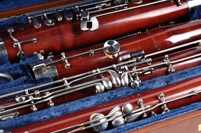 Lot 23 - An Oscar Adler & Co bassoon