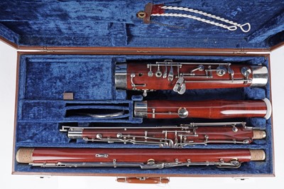 Lot 23 - An Oscar Adler & Co bassoon