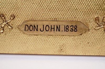 Lot 984 - After Charles Hancock - Don John (1838) and The Duchess (1816) | aquatint with watercolour