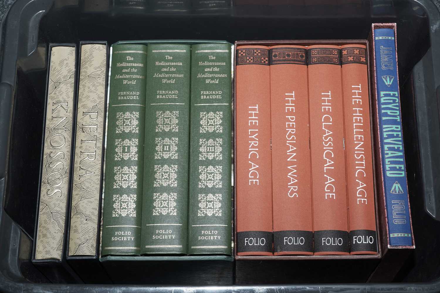 Lot 313 - ﻿A selection of Folio Society books primarily relating to history and travel﻿