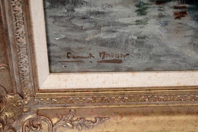 Lot 1017 - Frank Henry Mason RBA RI RSMA - The Punta della Dogana, Venice | oil
