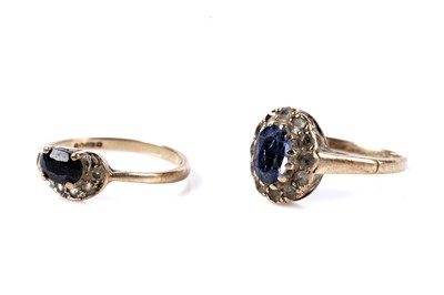 Lot 158 - Four dress rings